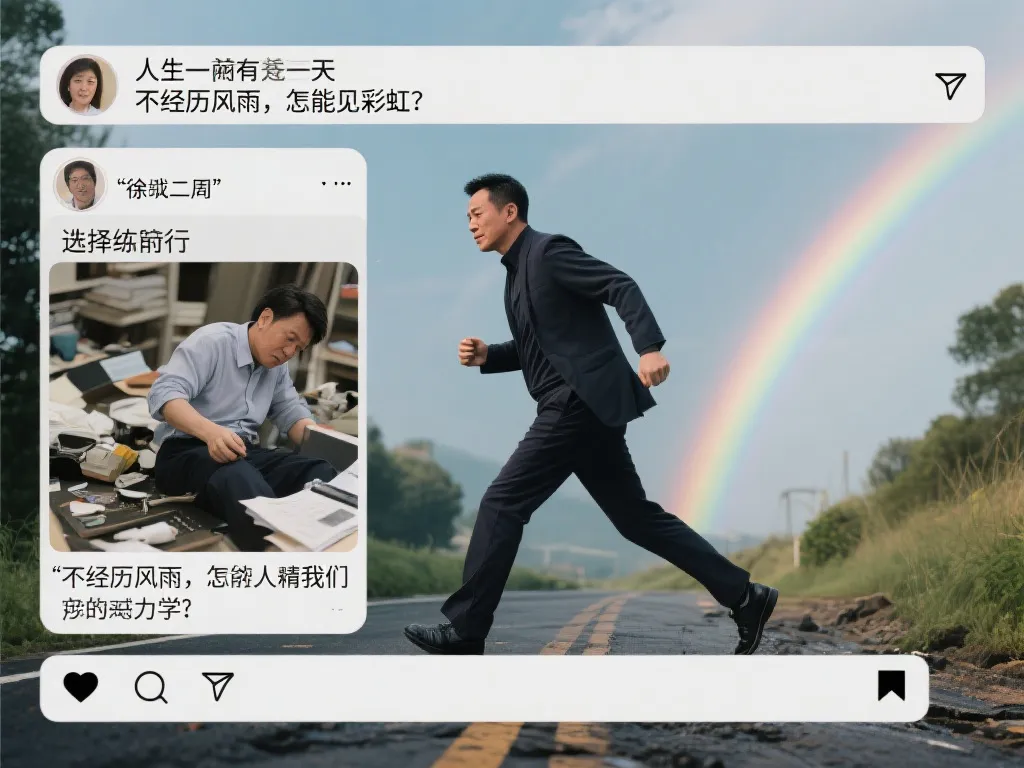 他在过去的